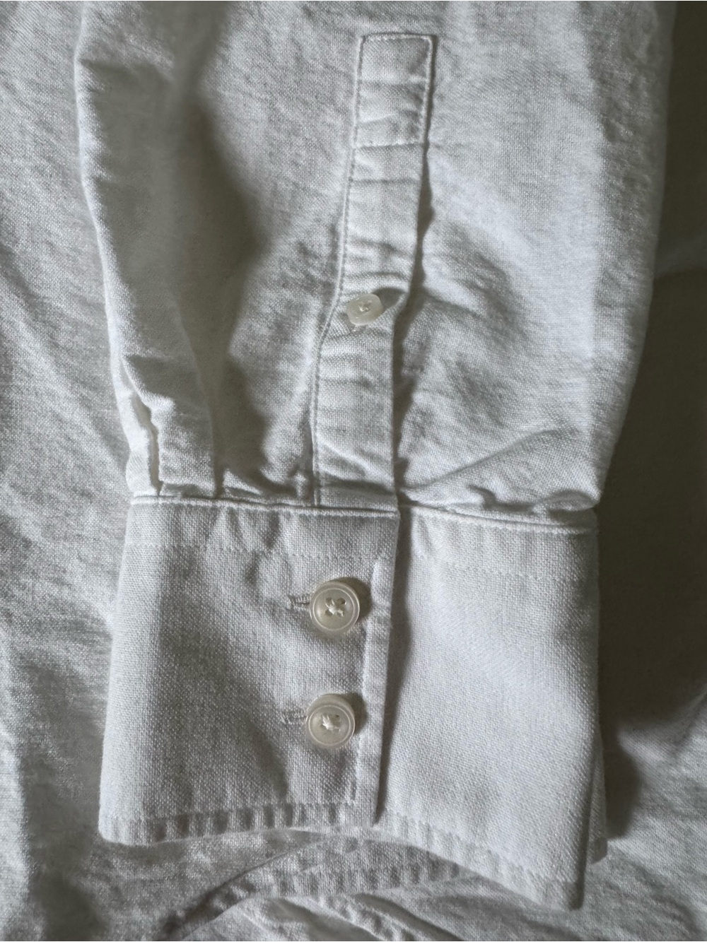 Quince 100% Organic Cotton Relaxed Oxford Shirt White Size Large - Picture 8 of 9